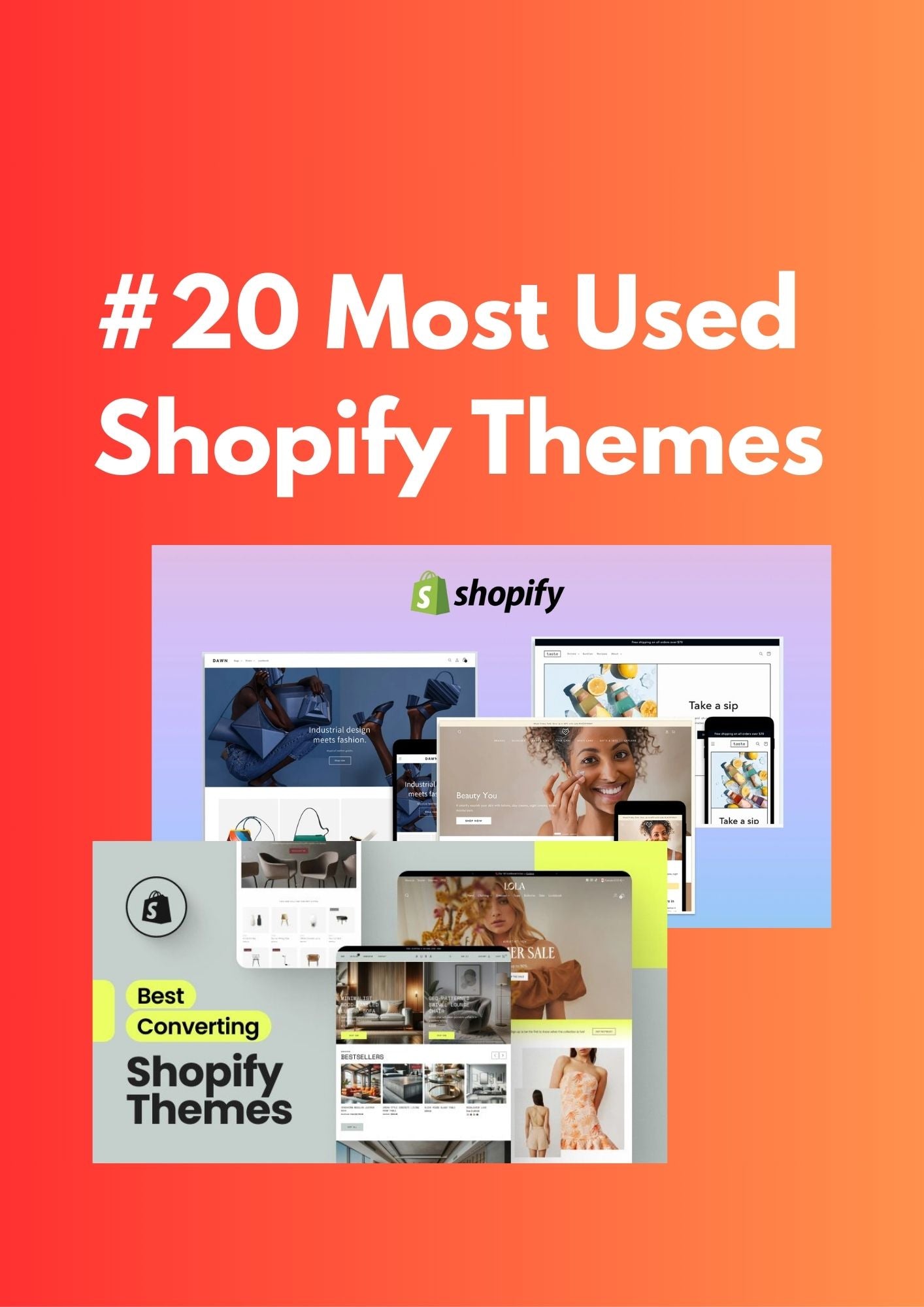20 Most Used Shopify Theme Bundle worth 3L+